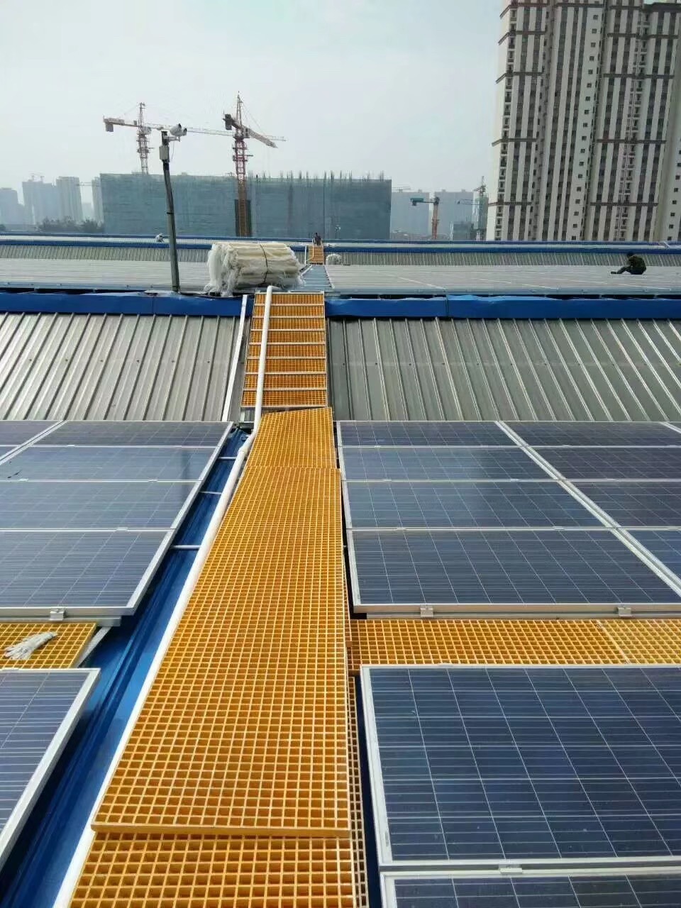 FRP Solar Walkway