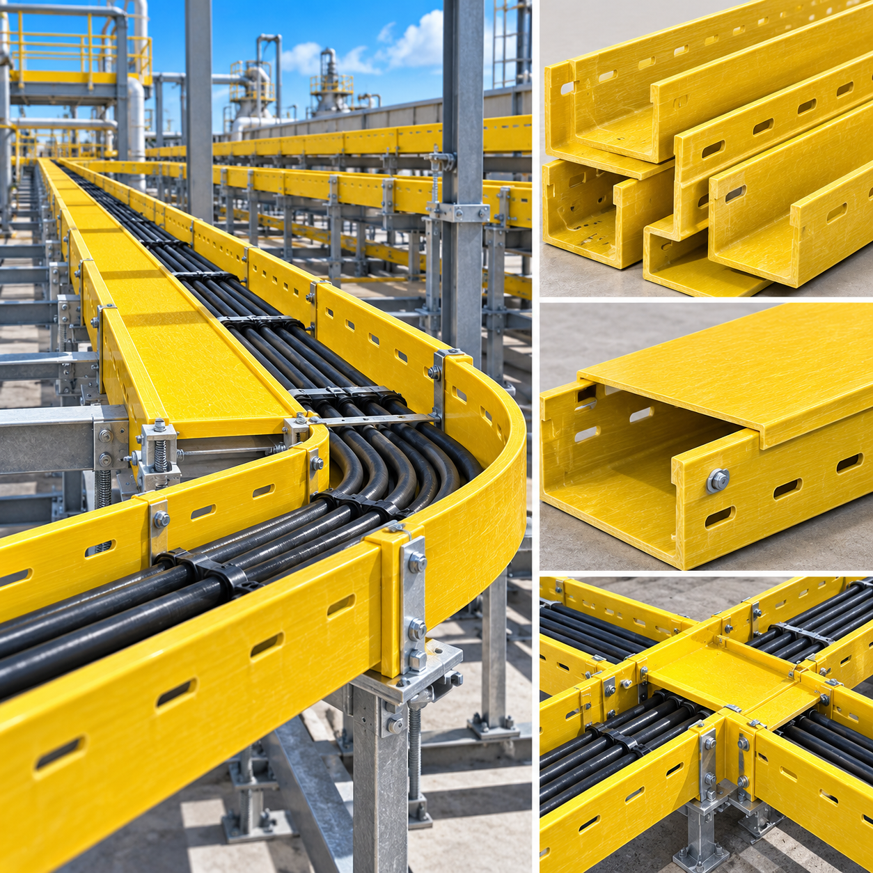 Explore NJ Engitech's Cable Tray Solutions