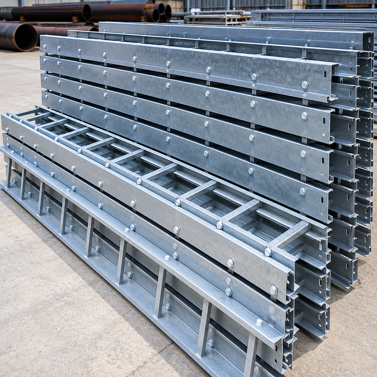 FRP / GRP CABLE TRAYS TYPES